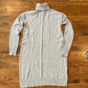 GUC A New Day Women’s Sweater Dress Size XS light gray Turtleneck